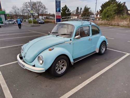 1971 Classic Volkswagen VW Beetle 1600cc baby blue For Sale