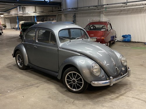 1957 Swedish restored beetle / käfer For Sale