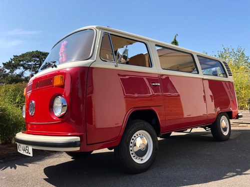 1973 VW T2 CAMPER LHD Factory Sunroof 16900 miles For Sale