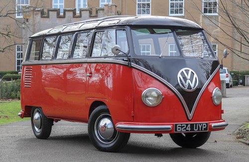 1955 Volkswagen Microbus DeLuxe Samba For Sale by Auction