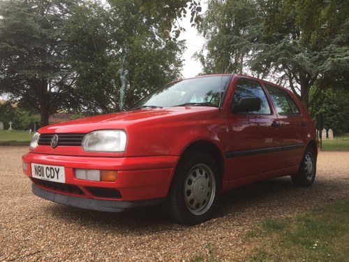 1996 Classic VW Golf MK3 1.8 CL 1 Owner 50,000 mile SOLD