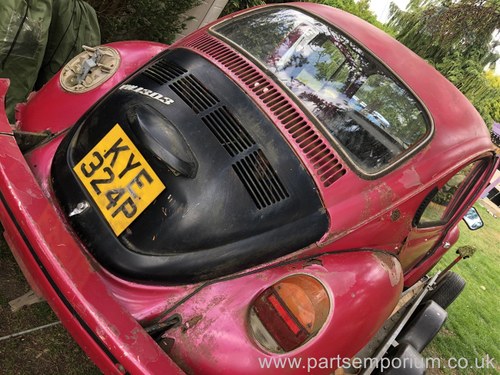 1976 VW Beetle Project - 1303 RHD with Steering Rack For Sale