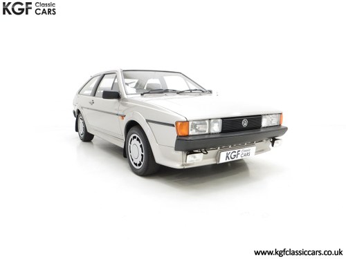 1986 A Rare Limited-Edition Volkswagen Scirocco GTS SOLD
