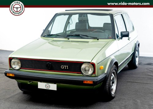 1981 Golf Gti Mk1 *Original Rooftop* Rare Color* Asi Certified SOLD