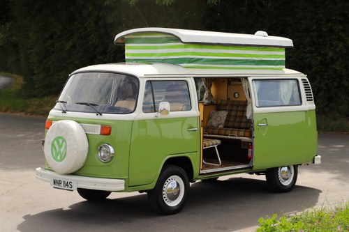 1978 VW Bay Window Camper Van – Recently Restored. Pop Top. For Sale