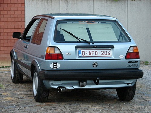 1989 Volkswagen golf 2 1800cc manhattan In vendita