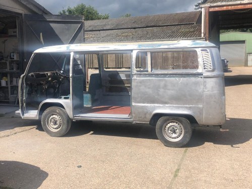1974 VW Campervan, ready for paint For Sale