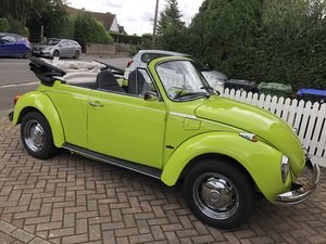 1973 VW Beetle Convertible by Karmann LHD 1303LS For Sale