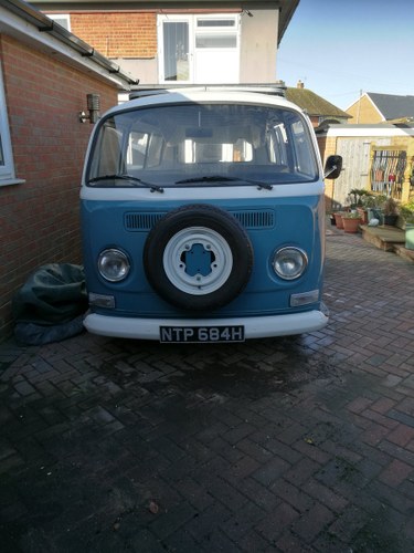 1969 VW T2 Camper Unfinished Project For Sale