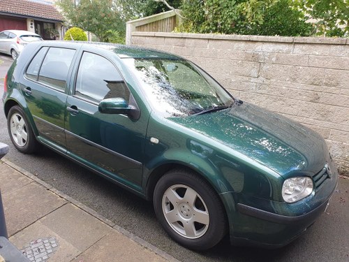 2000 vw golf mk4  1.6 sr 70,000 miles from new.SOLD. For Sale