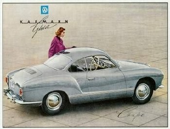 Karmann Ghia low light 1955-59