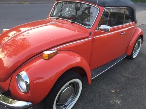 1972 Vw beetle cabrio  For Sale