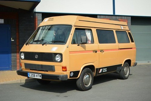 1986 Volkswagen Caravelle Type2 (T3) Devon Camper Van For Sale by Auction