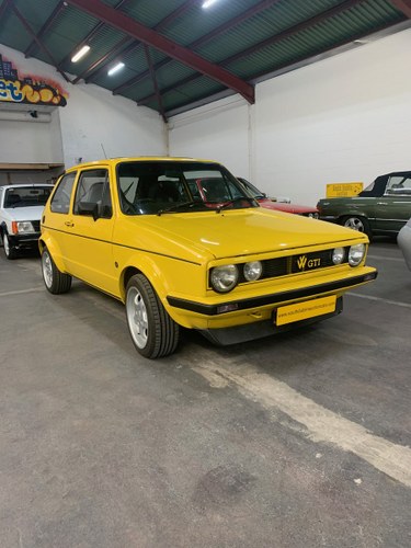 1982 VW GOLF GTI IMMACULATE FOR AUCTION 27TH FEBRUARY 2021 For Sale by Auction