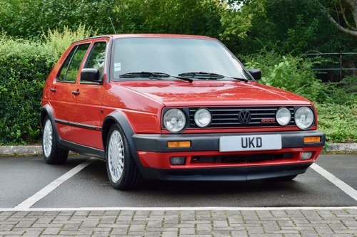 VOLKSWAGEN VW GOLF MK2 G60 GTI SYNCRO 4X4 RED 1992  For Sale