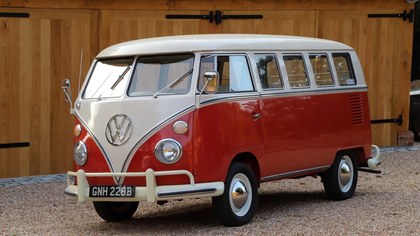1964 VW Split Screen ’13 Window Deluxe’ Camper Van.