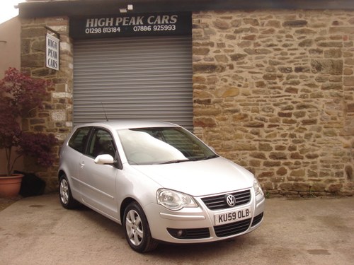 2009 59 VOLKSWAGEN POLO 1.4 MATCH 3DR. 50461 MILES. 1 OWNER. For Sale