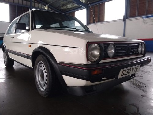 1989 VW Golf GTI one owner from new - Auction 29th -30th Oct For Sale by Auction