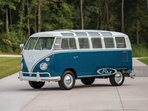 1966 Volkswagen Deluxe 21-Window Microbus  In vendita all'asta