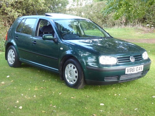 1999 1 x Owner Volkswagen Golf 1.6 SE 52k FSH with 20 services For Sale