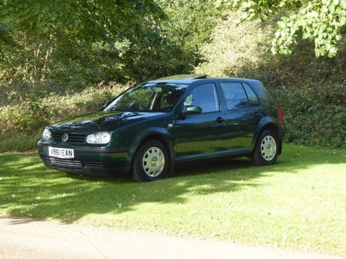 1999 Volkswagen Golf 1.6 SE 52,000 miles FSH 20 services 1 owner SOLD