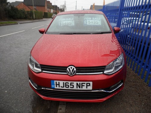 2015 RED POLO 5 DOOR 1200cc PETROL MANAUL JUST 35,000 MILES CAT S For Sale