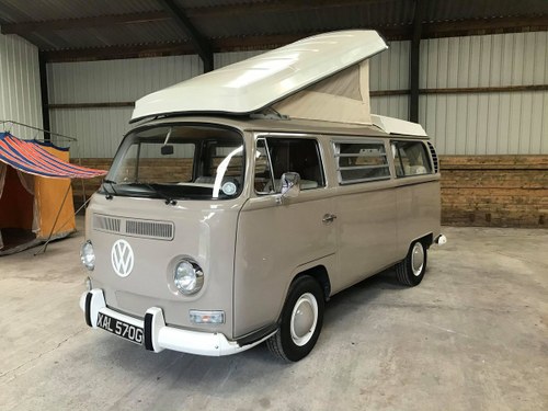 1969 3 owners from new '69 vw early bay t2 westfalia campmobile For Sale