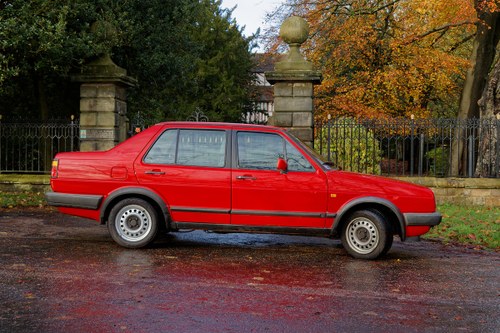 1986 VW Jetta TX Tornado Red - One owner from new In vendita