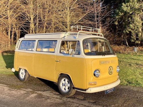 1972 Volkswagen Camper T2 Devon Bay, £45k resto - RESERVED SOLD