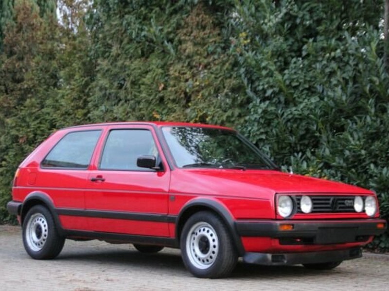 Volkswagen Golf 2 GTI, very original, 1989, VW