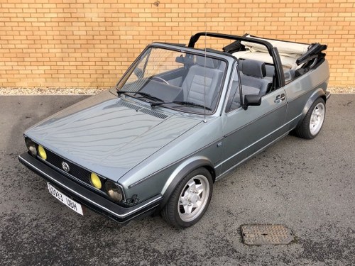 1986 vw GOLF MK1 Convertible // AUTOMATIC // 1.6 GL // 75 BHP // For Sale