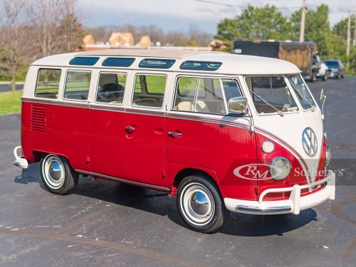 1967 Volkswagen Deluxe 21-Window Microbus  For Sale by Auction