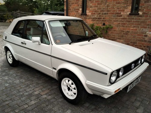 1983 Volkswagen Golf GTi 1.8 Cabriolet For Sale by Auction