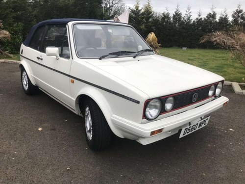 1986 Volkswagen Golf CC Cabrio Lady Charme For Sale by Auction