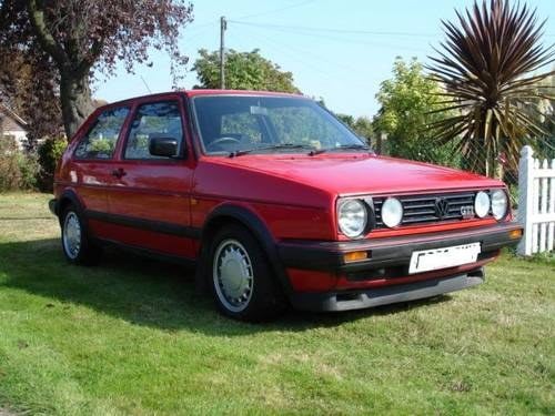 1989 Golf GTI 16v with only 66,000 SOLD
