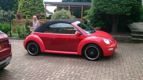 2003 VW Beetle Convertible SOLD