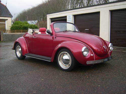 1972 VW Beetle Wizard Convertible SOLD