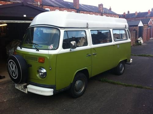 1979 6 berth VW camper Type 2 c/w 3 seatbelts up front SOLD