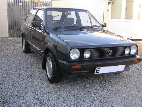 1987 VW POLO COUPE S - RARE COLOUR SOLD