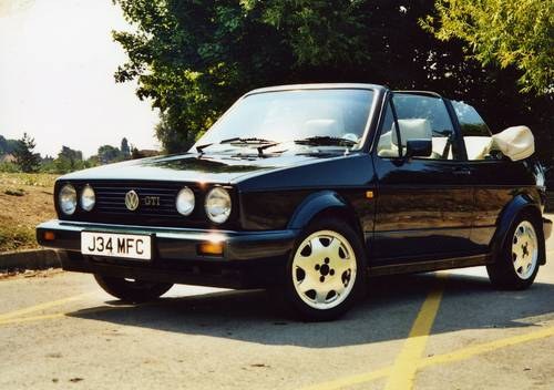 1991 rare convertible golf gti rivage/leather À venda