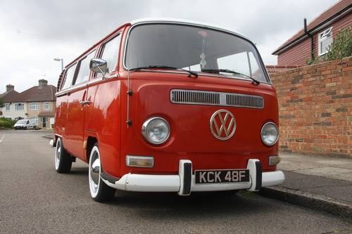 VW Campervan Early Bay 1968 (RARE!) Tin Top LHD SOLD