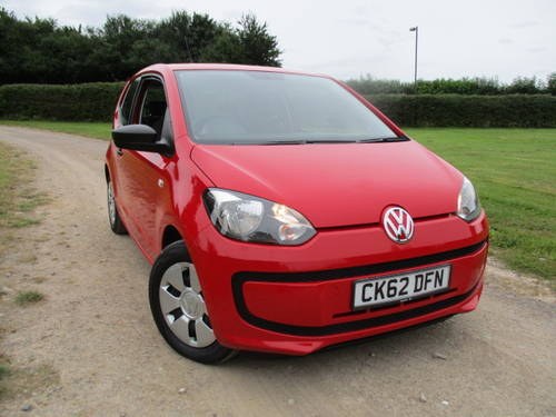 2012 Volkswagen Up 1.0 'Take Up'. FSH. 28727 miles For Sale