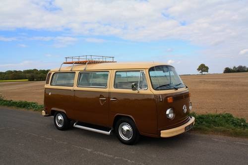 1979 VW Bay Window Camper Van – Fully Restored. For Sale