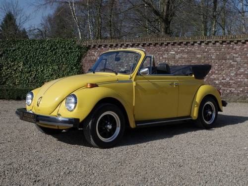 1976 Beetle 1600 Convertible with only 36.135 miles! For Sale