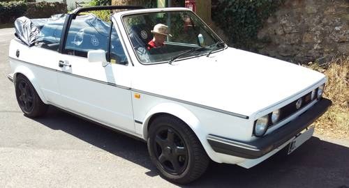 1986 Excellent MK1 Golf GTI Convertible For Sale
