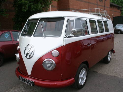 VW Split Screen Camper. 1967, Very Rare Double Cargo Door SOLD