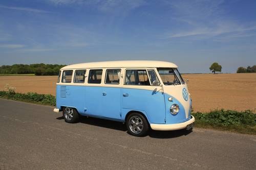 1973 VW Split Screen Camper Van – Fully Restored –  For Sale