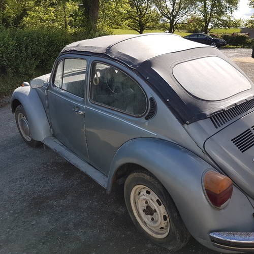 1973 vw beetle 1303 soft top VENDUTO