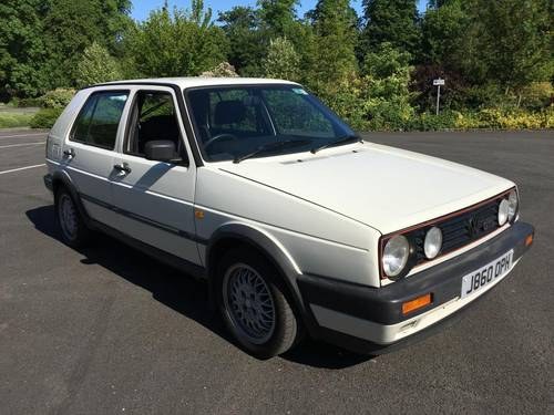 **JUNE AUCTION** 1991 Volkswagen Golf GTi For Sale by Auction