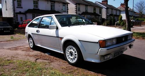 1988 VOLKSWAGEN VW SCIROCCO MK2 SCALA 1.8 CARB In vendita